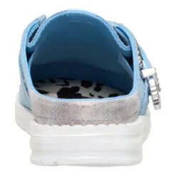 Wendy Slip Buckle Denim - Blue/Multi -Heydude 44264 4XC WENDYSLIPBUCKLEDENIM BLUEDENIM BACK conversion1