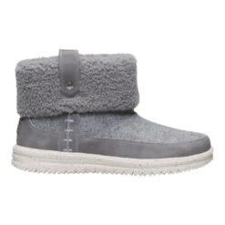 Camden Cuff Wool Cozy - Grey 15 Camden Cuff Wool Cozy - Grey -Heydude 44273 030 CAMDENCUFFWOOLCOZY GREY RIGHT LATERAL conversion1