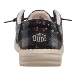 Wendy Confetti Plaid Cozy - Black/Multi 12 Wendy Confetti Plaid Cozy - Black/Multi -Heydude 44274 7AD WENDYCONFETTIPLAIDCOZY GREENMULTI BACK conversion1 80dc73d5 7082 4855 9701 b9e6508eb933