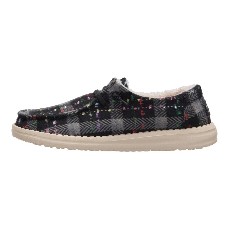 Wendy Confetti Plaid Cozy - Black/Multi 1 Wendy Confetti Plaid Cozy - Black/Multi