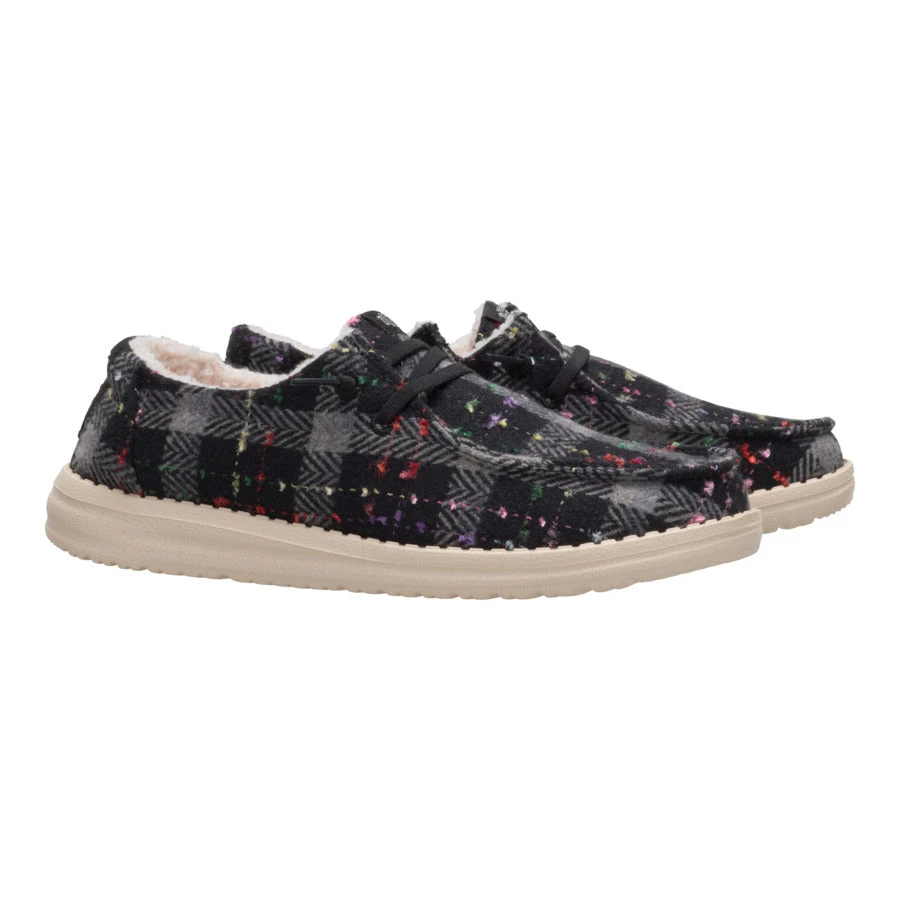 Wendy Confetti Plaid Cozy - Black/Multi 2 Wendy Confetti Plaid Cozy - Black/Multi - Image 2