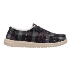 Wendy Confetti Plaid Cozy - Black/Multi 15 Wendy Confetti Plaid Cozy - Black/Multi -Heydude 44274 7AD WENDYCONFETTIPLAIDCOZY GREENMULTI RIGHT LATERAL conversion1 9143e825 33d3 43f8 b542 1ad564fe34b7
