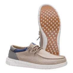 Paul Washed - Doeskin Tan/Multi -Heydude 44290 0PR PAULWASHED DOESKINTANMULTI PAIR BOTTOM conversion1