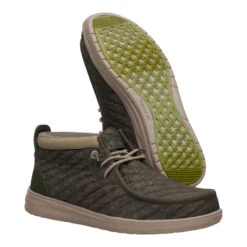 Wally Mid Gripr Washed Quilt - Major Brown/Multi -Heydude 44295 2KH WALLYMIDGRIPRWASHEDQUILT MAJPRBROWNMULTI PAIR BOTTOM conversion1