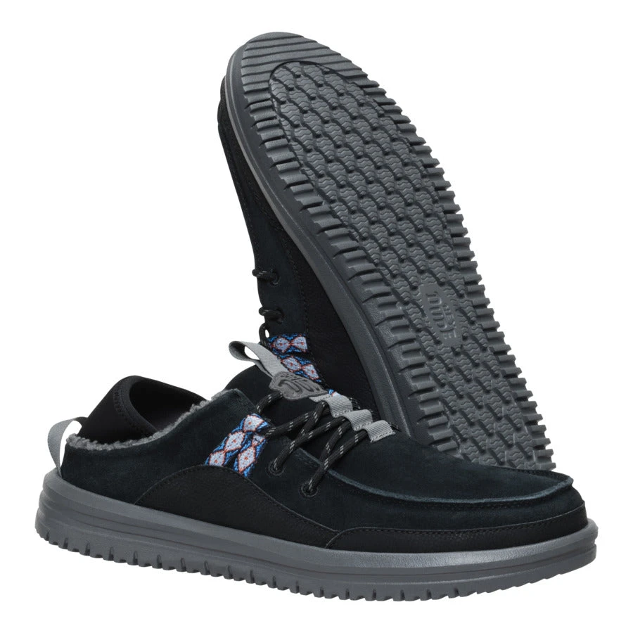 Bradley Blipper Suede - Black/Smoke Grey 3 Bradley Blipper Suede - Black/Smoke Grey - Image 3