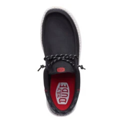 Wally Funk Jersey Jacquard - Black/Multi 12 Wally Funk Jersey Jacquard - Black/Multi -Heydude 44316 0C4 WALLYFUNKJERSEYJACQUARD BLACKMULTI TOP conversion1