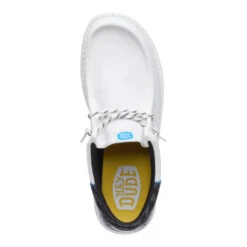 Wally Funk Jersey Jacquard - White/Multi -Heydude 44316 94S WALLYFUNKJERSEYJACQUARD WHITLMULTI TOP conversion1