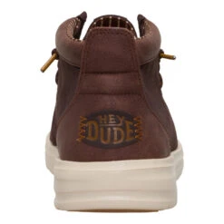 Wally Mid Gripr Vin Classic - Mole Brown/Downtown Brown -Heydude 44322 2KI WALLYMIDGRIPRVINCLASSIC MOLEBROWNDOWNTOWNBROWN BACK conversion1