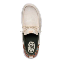 Wally Funk Duck Print - Wood Ash/Multi 13 Wally Funk Duck Print - Wood Ash/Multi -Heydude 44337 0NF WALLYFUNKDUCKPRINT WOODASHMULTI TOP conversion1