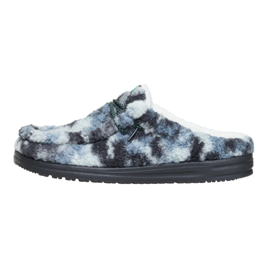 Wally Slipper Cozy Camo - Stormy Blue/Camo 1 Wally Slipper Cozy Camo - Stormy Blue/Camo