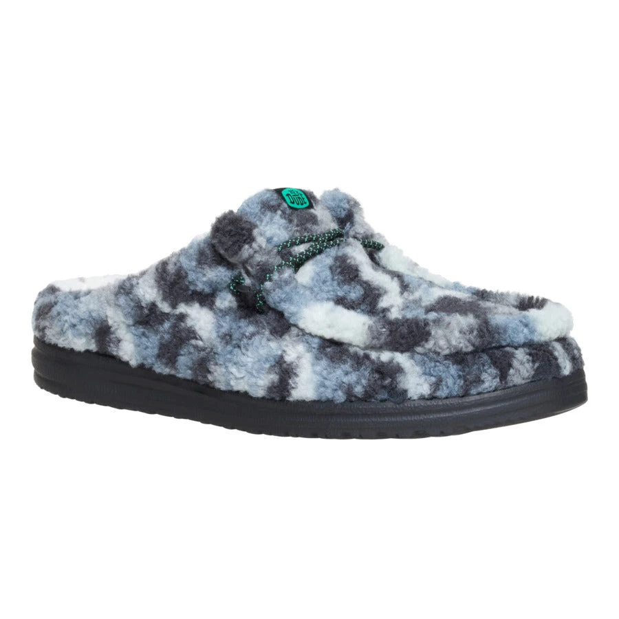 Wally Slipper Cozy Camo - Stormy Blue/Camo 7 Wally Slipper Cozy Camo - Stormy Blue/Camo - Image 7