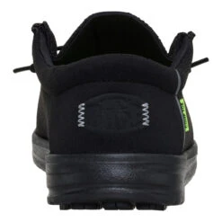 Wally Work Comp Toe - Black/Black -Heydude 44349 060 WALLYWORKCT BLACKBLACK BACK conversion1
