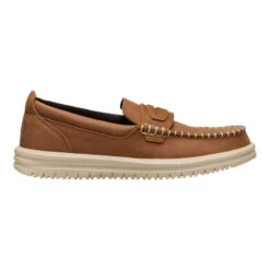 Wally NXT Loafer Leather - Tan -Heydude 44350 265 WALLYNXTLOAFERLEATHER TAN RIGHT LATERAL conversion1