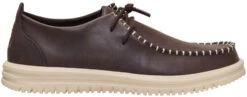 Wally NXT Moc Leather - Mole Brown/Wood Ash -Heydude 44352 2IX ALT100 conversion1