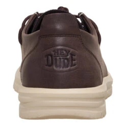 Wally NXT Moc Leather - Mole Brown/Wood Ash -Heydude 44352 2IX ALT160 conversion1