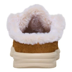 Wendy NXT Mule Cozy - Spice Brown/Wood Ash -Heydude 44384 2KO WENDYNXTMULECOZY SPICEBROWNWOODASH BACK conversion1