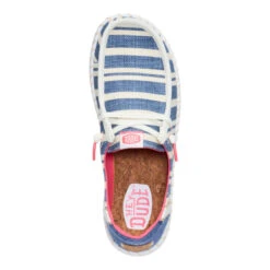 Wendy Espadrille Coast - Navy/White -Heydude 44415 462 WENDYESPADRILLECOAST NAVYWHITE TOP conversion1
