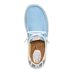 Wendy Espadrille Denim - Light Blue 12 Wendy Espadrille Denim - Light Blue -Heydude 44416 450 WENDYESPADRILLEDENIM LIGHTBLUE TOP conversion1