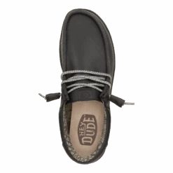 Paul Leather - Black 12 Paul Leather - Black -Heydude 44437 001 PAULLEATHER BLACK TOP