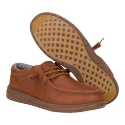 Paul Leather - Cognac 9 Paul Leather - Cognac -Heydude 44437 21N PAULLEATHER COGNAC PAIR BOTTOM