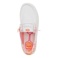 Wendy Funk Happy Hour - White/Pink -Heydude 44440 102 WENDYFUNKCOCKTAILS WHITE PINK TOP conversion1