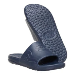 Wave Slide - Navy 9 Wave Slide - Navy -Heydude 44445 410 WAVESLIDE NAVY PAIR BOTTOM conversion1