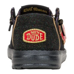 Wendy Snow White Evil Queen - Black/Black/Black -Heydude 44539 0X7 WENDYSNOWWHITEEVILQUEEN BLACKBLACKBLACK BACK conversion1