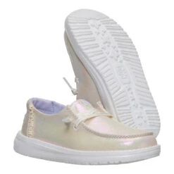 Wendy Youth Dazzling - Iridescent -Heydude 44609 9DG WENDYYDAZZLING IRIDESCENT PAIR BOTTOM