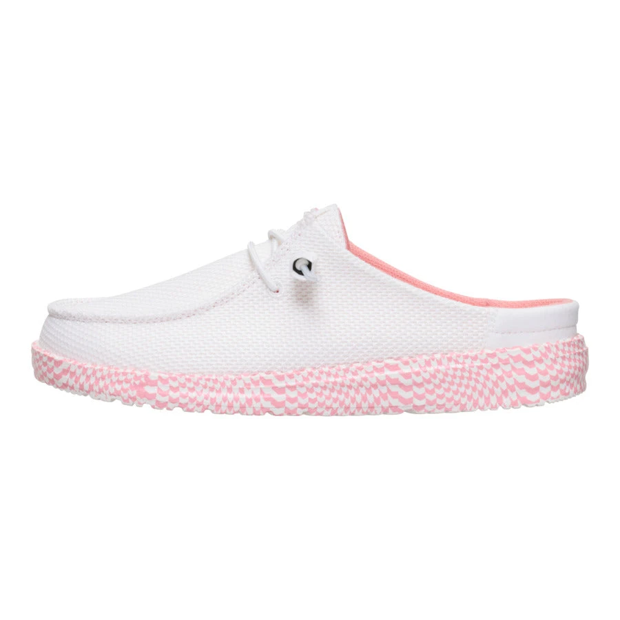 Wendy Slip Warped Geo - White/Pink Lemonade 1 Wendy Slip Warped Geo - White/Pink Lemonade