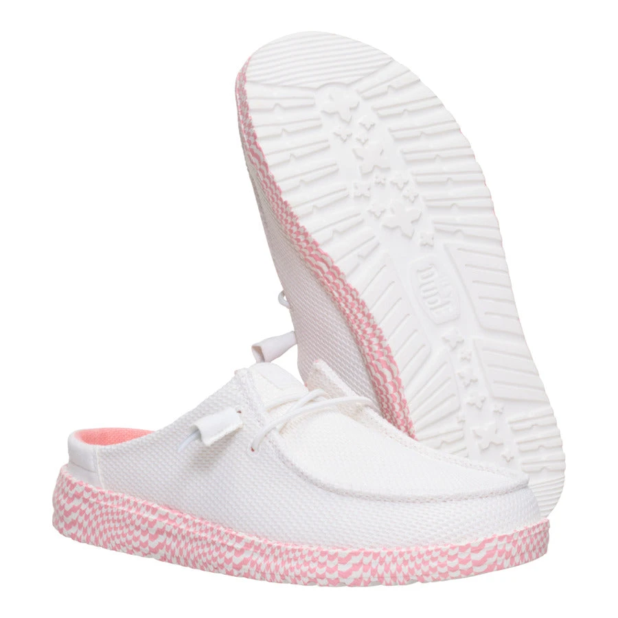 Wendy Slip Warped Geo - White/Pink Lemonade 3 Wendy Slip Warped Geo - White/Pink Lemonade - Image 3