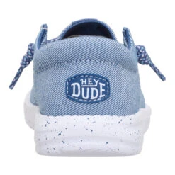 Wendy Funk Youth Friendship Lace - Navy -Heydude 44616 410 WENDYFUNKYFRIENDSHIPLACE NAVY BACK conversion1