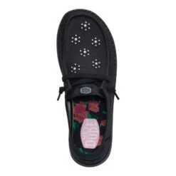 Wendy Star Stud - Black/Black 13 Wendy Star Stud - Black/Black -Heydude 44619 060 WENDYSTARSTUD BLACKBLACK TOP conversion1