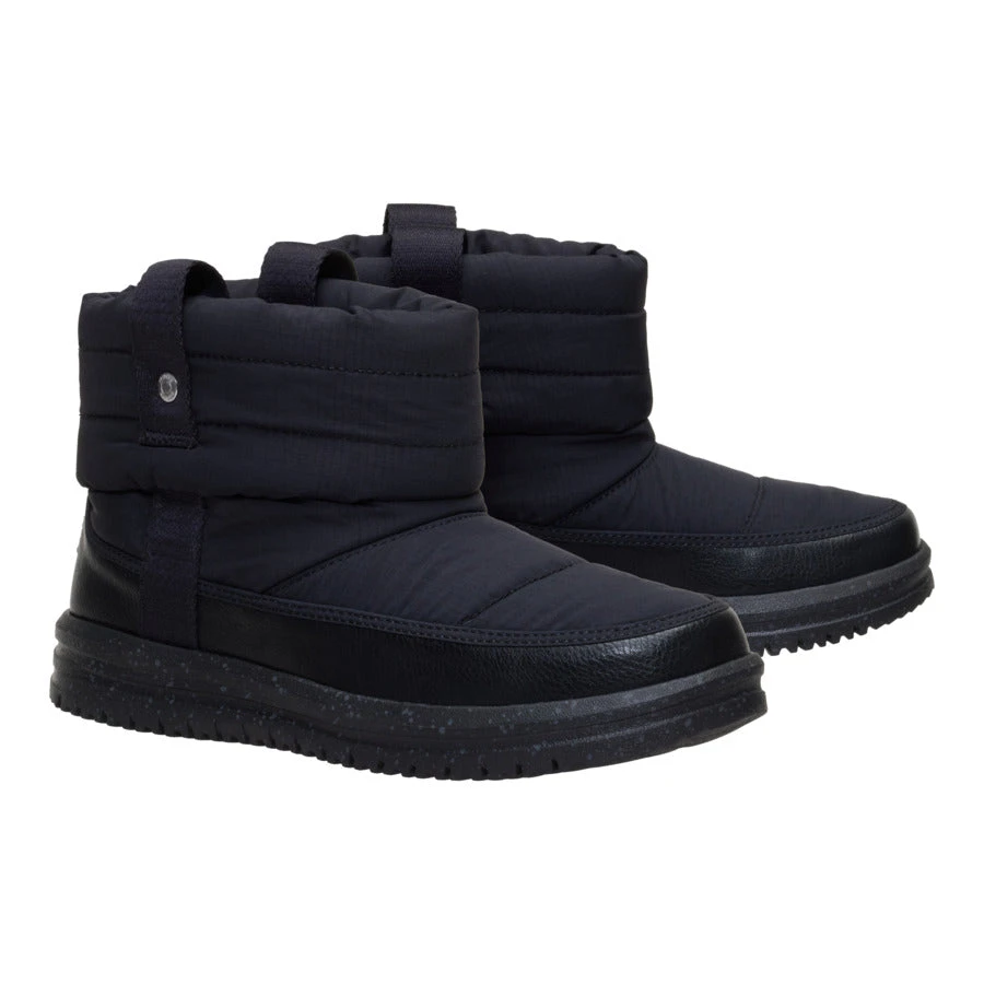 Camden Cuff Nylon Quilt - Black/Black 2 Camden Cuff Nylon Quilt - Black/Black - Image 2