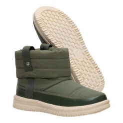 Camden Cuff Nylon Quilt - Dark Olive -Heydude 44622 3AW CAMDENCUFFNTLONQUILT DARKOLIVE PAIR BOTTOM conversion1