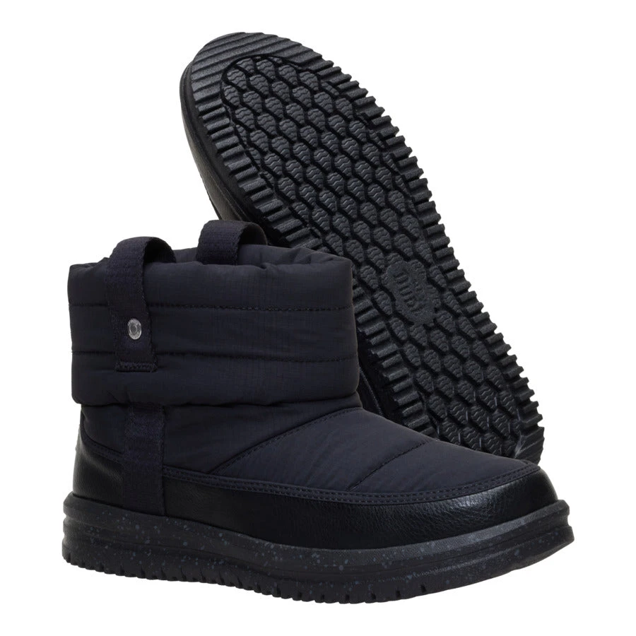 Camden Cuff Nylon Quilt - Black/Black 3 Camden Cuff Nylon Quilt - Black/Black - Image 3