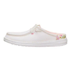 Wendy Slip Embroidered Floral - Off White