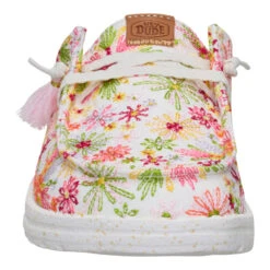 Wendy Slip Embroidered Floral - White/Multi 10 Wendy Slip Embroidered Floral - White/Multi -Heydude 44629 94S WENDYSLIPEMBROIDEREDFLORAL WHITEMULTI FRONT conversion1