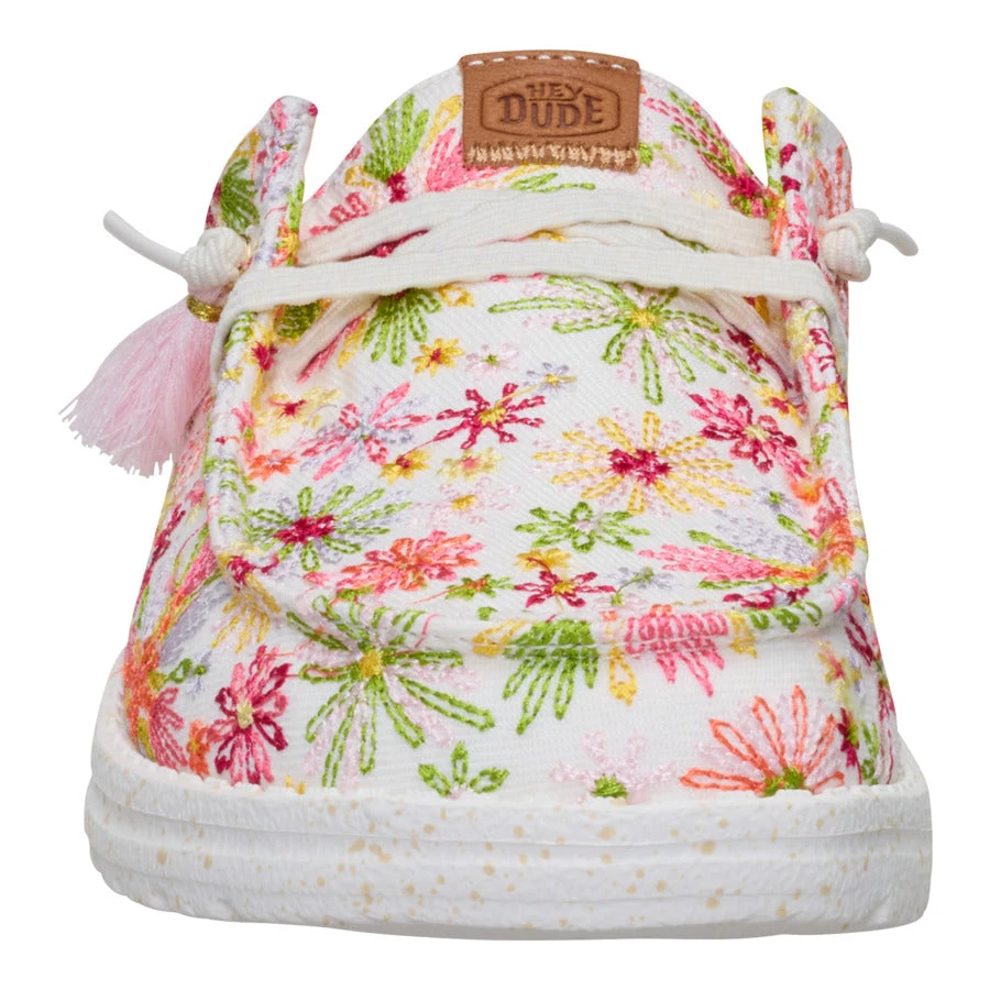 Wendy Slip Embroidered Floral - White/Multi 4 Wendy Slip Embroidered Floral - White/Multi - Image 4