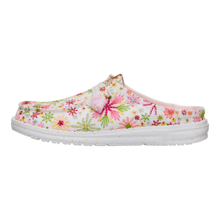 Wendy Slip Embroidered Floral - White/Multi 1 Wendy Slip Embroidered Floral - White/Multi