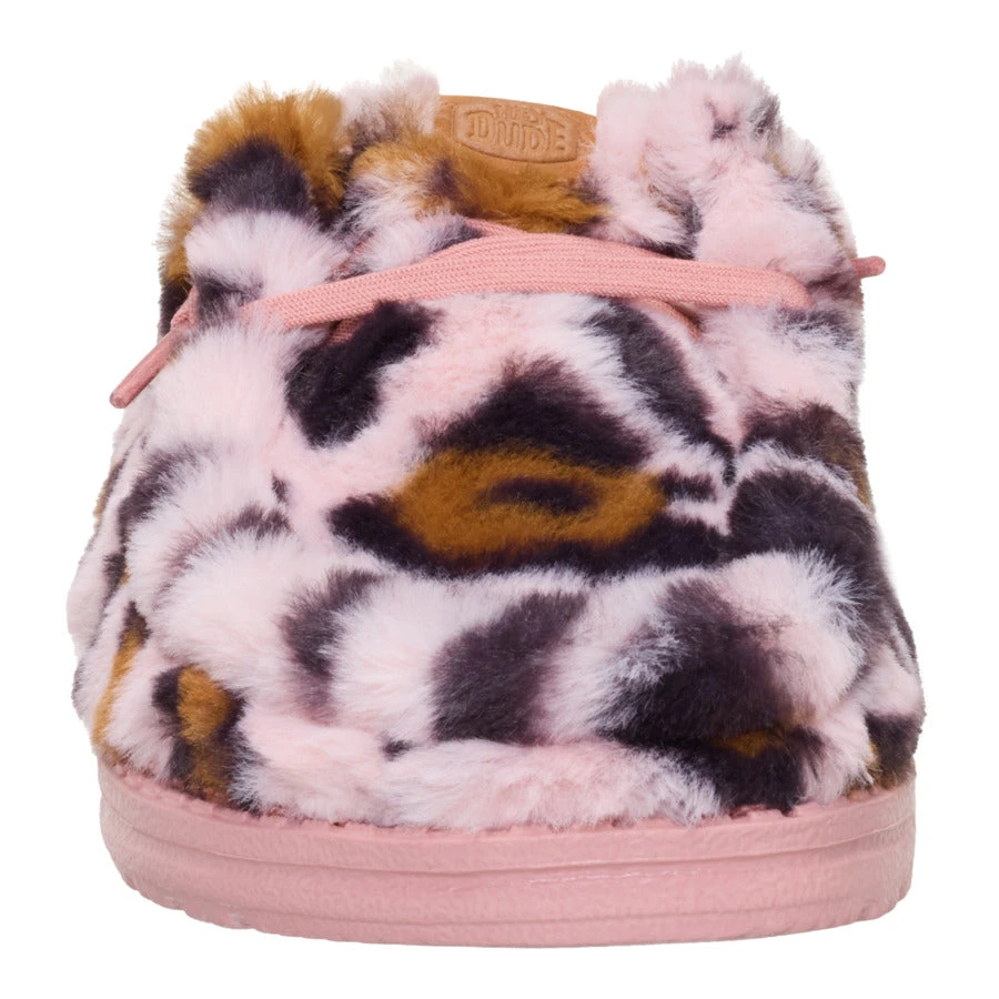 Wendy Slipper Leo Fur - Pink/Multi 4 Wendy Slipper Leo Fur - Pink/Multi - Image 4