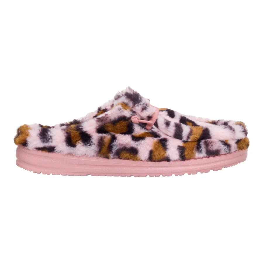 Wendy Slipper Leo Fur - Pink/Multi 8 Wendy Slipper Leo Fur - Pink/Multi - Image 8