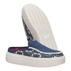 Austin Lift Denim Bandana - Blue Denim -Heydude 44810 429 AUSTINLIFTDENIMBANDANA BLUEDENIM PAIR BOTTOM