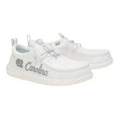 Wally UNC Tar Heels - Tar Heels White/Light Blue -Heydude 44848 10Y WALLYUNCTARHEELS3 WHITELIGHTBLUE PAIR conversion1