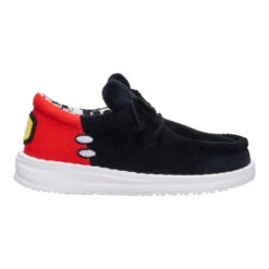 Disney Mickey Mouse Wally Toddler - Black/Red 15 Disney Mickey Mouse Wally Toddler - Black/Red -Heydude 44870 063 WALLYFUNKTMICKEYMOUSE BLACKRED RIGHT SIDE conversion1