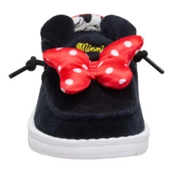Disney Minnie Mouse Wendy Toddler - Black/Red 11 Disney Minnie Mouse Wendy Toddler - Black/Red -Heydude 44871 063 WENDYFUNKTMINNIEMOUSE BLACKRED FRONT conversion1