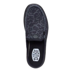Austin Lift Suede Animal - Black Leopard -Heydude 44935 0JL AUSTINLIFTSUEDEANIMAL BLACKLEOPARD TOP conversion1
