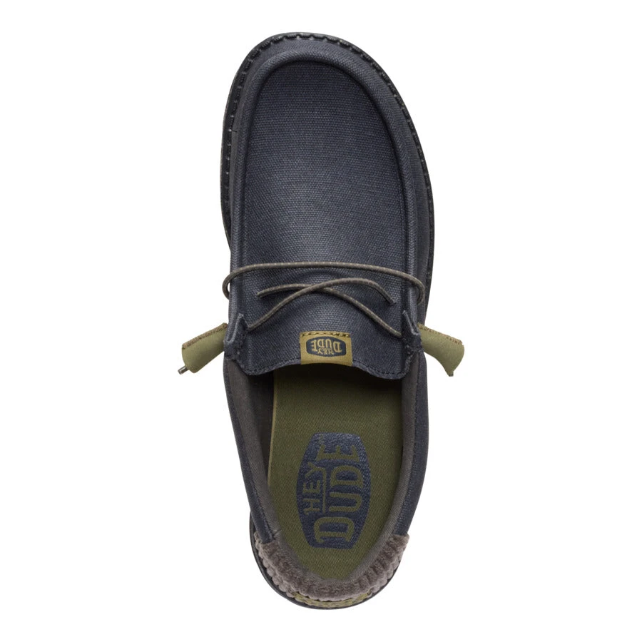 Wally Waxed Casual - Black/Black 6 Wally Waxed Casual - Black/Black - Image 6