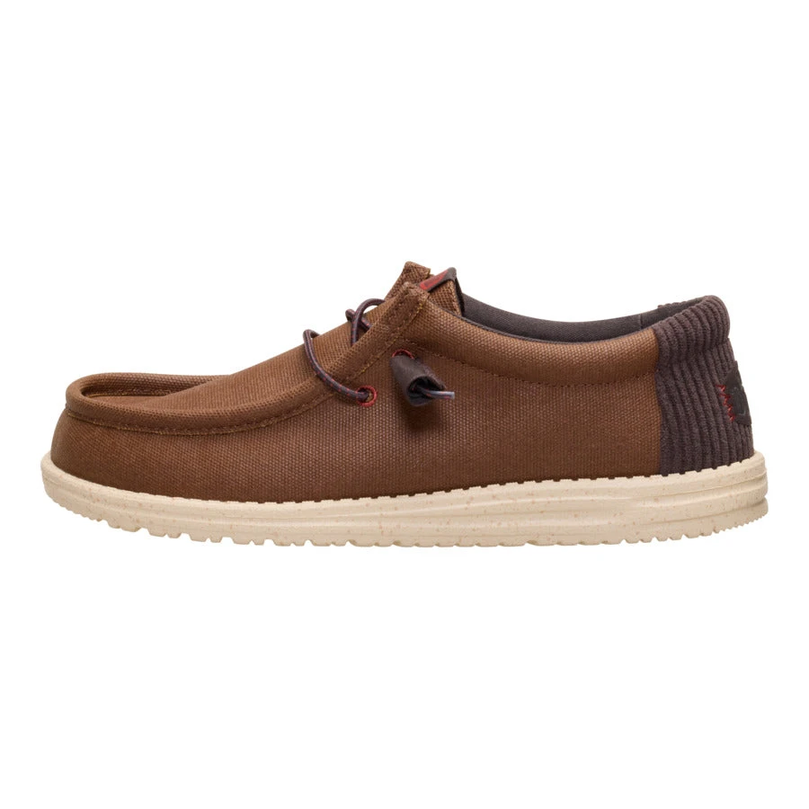 Wally Waxed Casual - Brown 1 Wally Waxed Casual - Brown