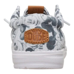 Disney Mickey Mouse Print Wally Youth - Grey/Multi 12 Disney Mickey Mouse Print Wally Youth - Grey/Multi -Heydude 44952 1HK WENDYYMICKEYMOUSEPRINT GREYMULTI BACK conversion1