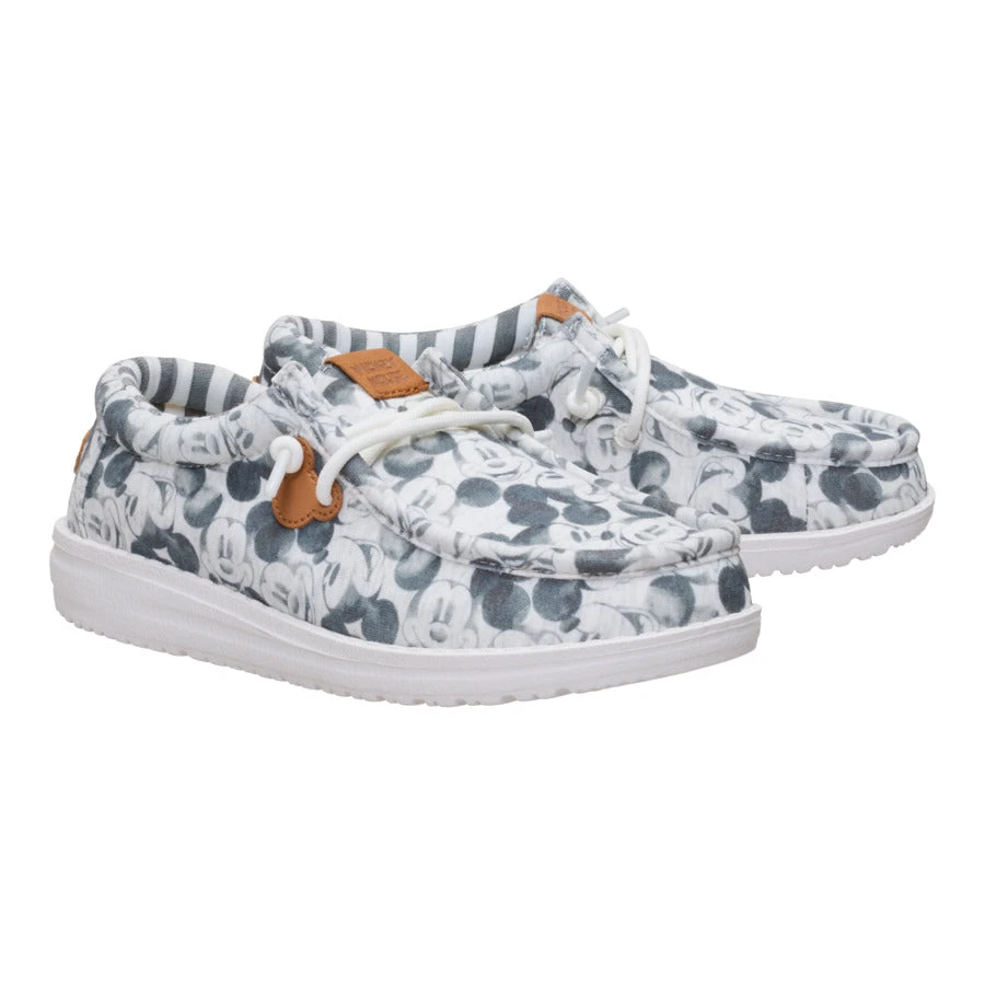 Disney Mickey Mouse Print Wally Youth - Grey/Multi 2 Disney Mickey Mouse Print Wally Youth - Grey/Multi - Image 2